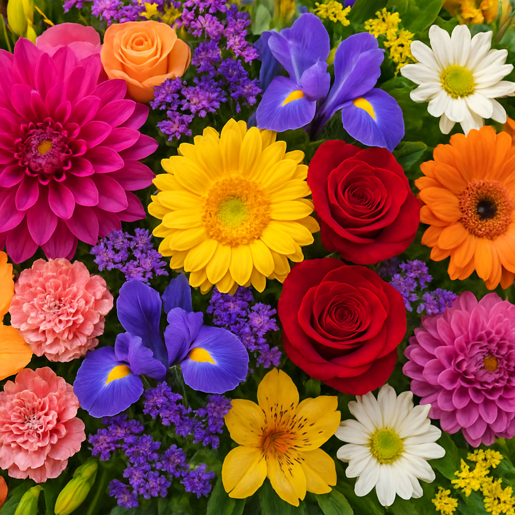 A beautiful flower arrangement